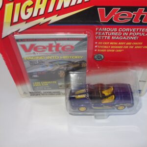 Johnny Lightning 1998 Chevrolet Corvette Pace Car Purple Open Top 