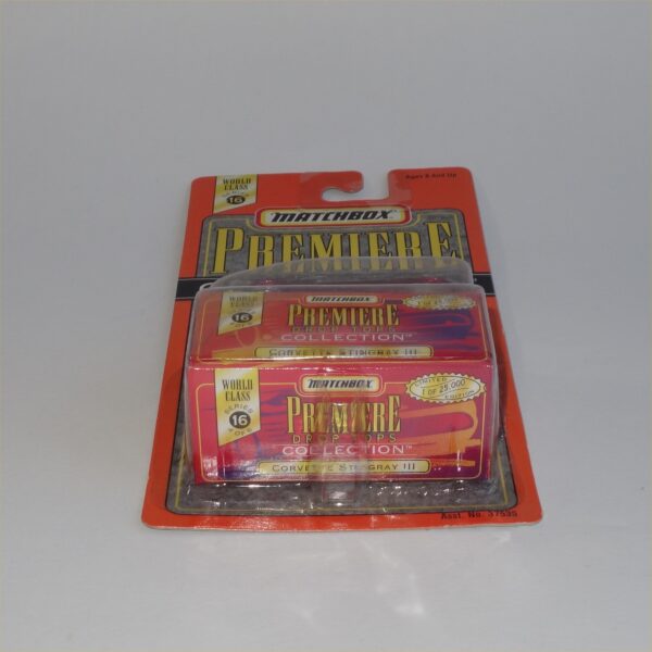 Matchbox Series 16 Premiere Collection Chevrolet Corvette Stingray III Red - Image 4
