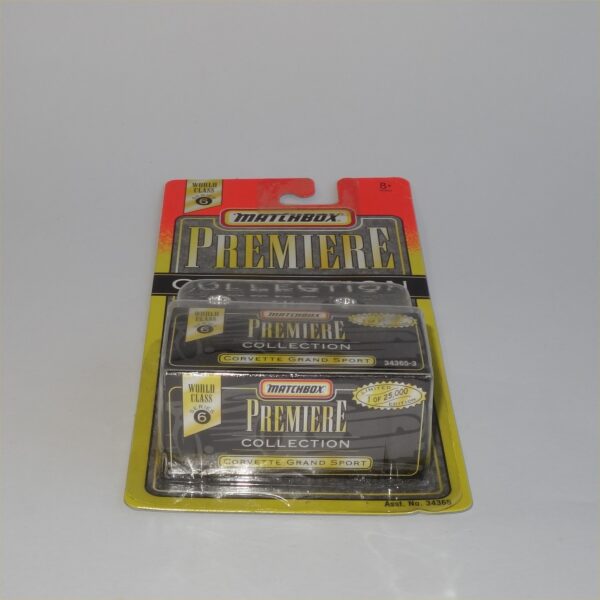 Matchbox Series 6 Premiere Collection Chevrolet Corvette Grand Sport Silver - Image 4