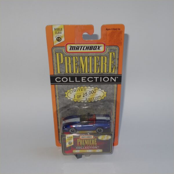 Matchbox Series 15 Premiere Collection Chevrolet Corvette 1987 Convertible