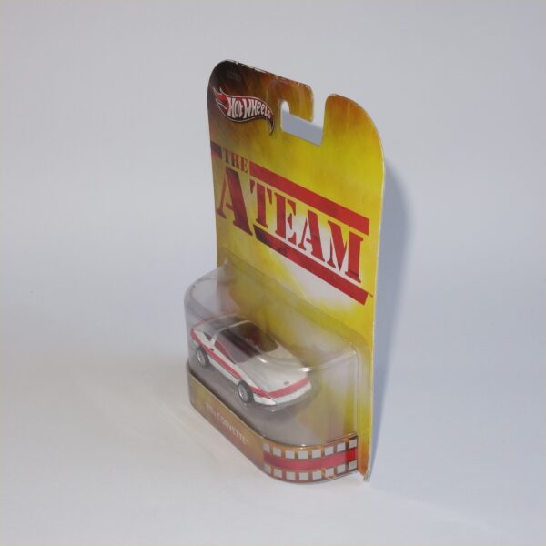 Hotwheels The A Team 80's Corvette White