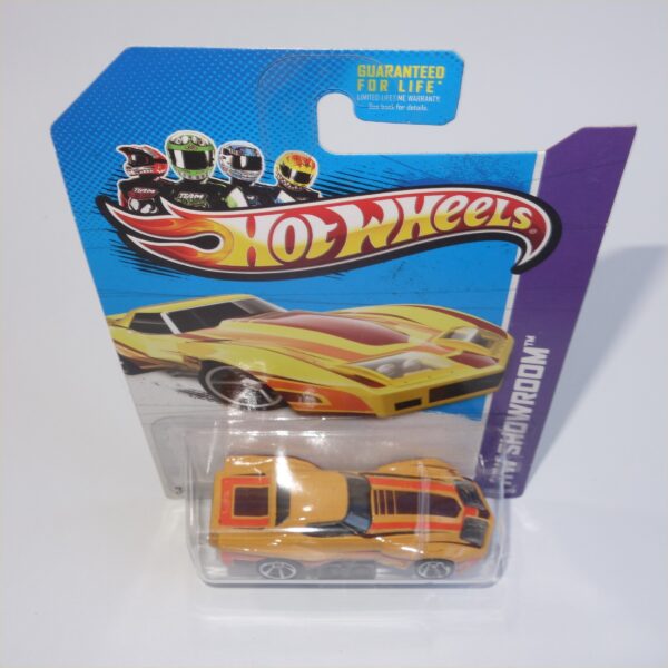 Hotwheels 1976 Chevrolet Corvette Greenwood Yellow