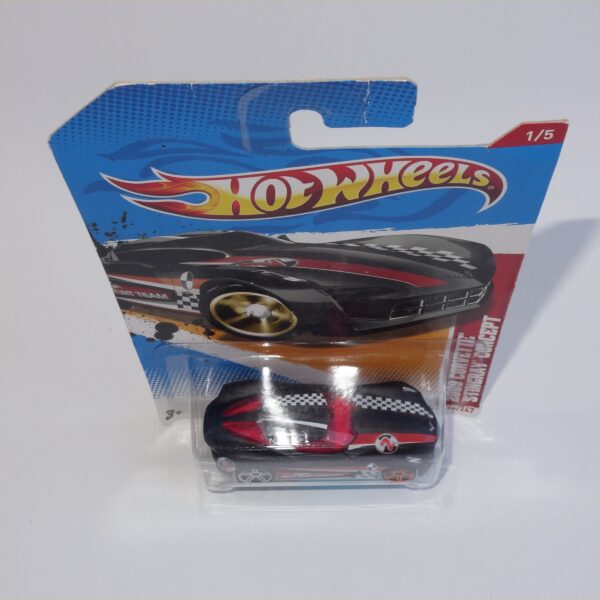 Hotwheels 2012 Thrill Racers Chevrolet Corvette 2009 Stingray Concept Black