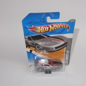 Hotwheels Issued 2012 Chevrolet Corvette C6 Silver