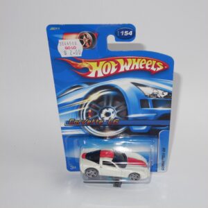 Hotwheels Issued 2006 Chevrolet Corvette C6 White