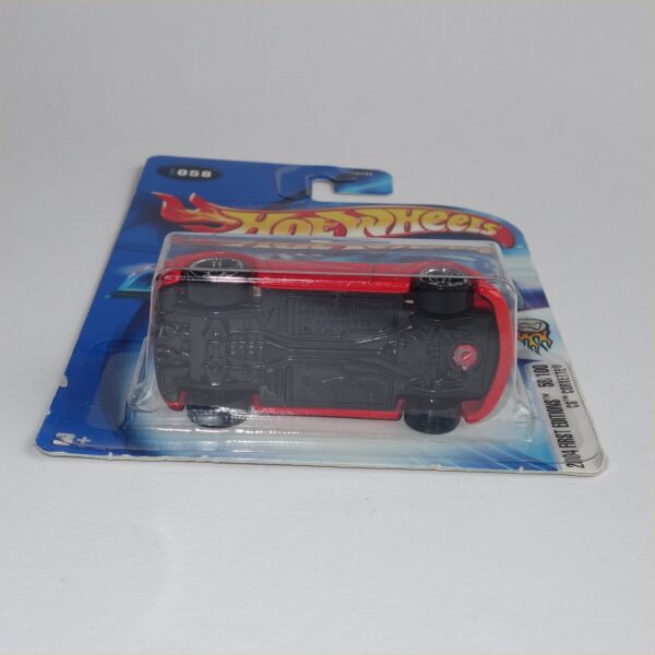 Hotwheels Issued 2004 First Editions Chevrolet Corvette C6 Red - Image 6