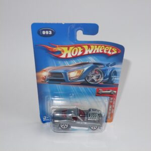 Hotwheels Issued 2004 First Editions Tooned 1963 Chevrolet Corvette Silver