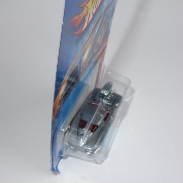 Hotwheels Issued 2004 First Editions Tooned 1963 Chevrolet Corvette Silver - Image 4