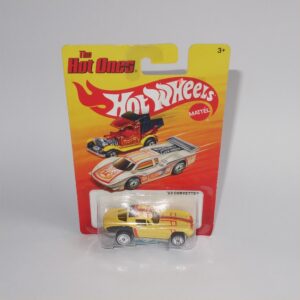 Hotwheels Issued 2011 The Hot Ones 1963 Chevrolet Corvette Yellow 