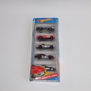 Hotwheels Issued 2011 Gift Set of 5 Chevrolet Corvettes 