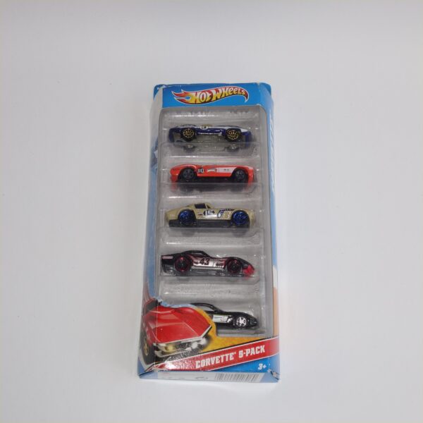 Hotwheels Issued 2011 Gift Set of 5 Chevrolet Corvettes