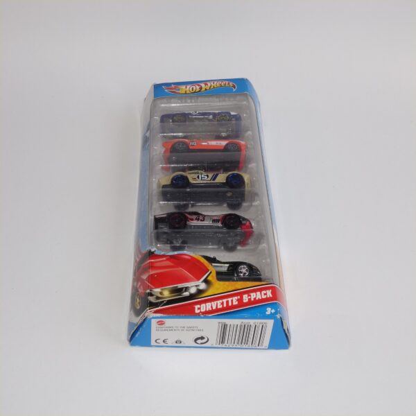 Hotwheels Issued 2011 Gift Set of 5 Chevrolet Corvettes - Image 4
