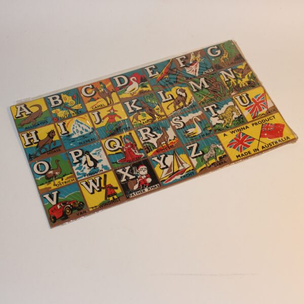 A Winna Product Pictorial Alphabet Game c1960