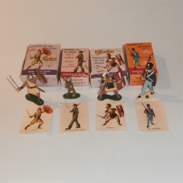 Marx Warriors of the World Selection of 4 Boxed Figures