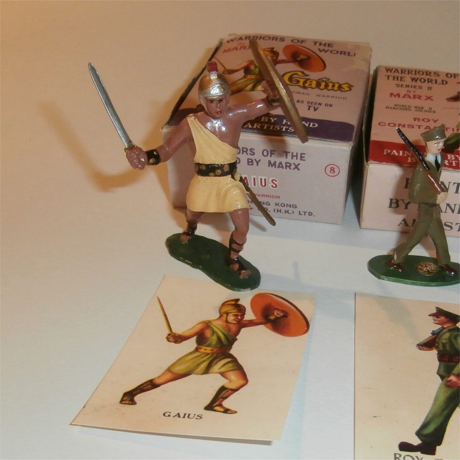 Marx Warriors of the World Selection of 4 Boxed Figures Antique Toy World