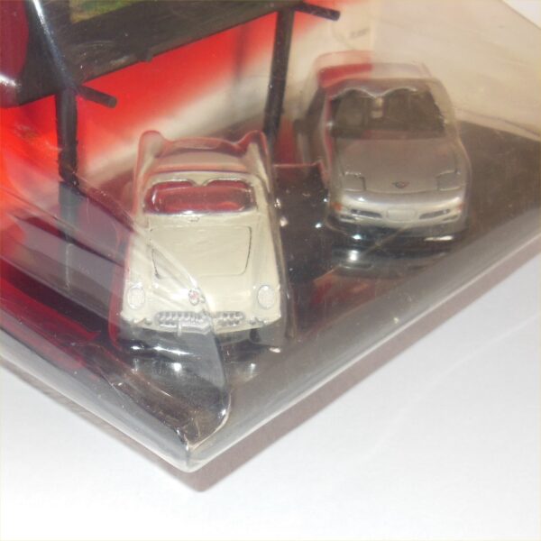 Johnny Lightning Yesterday Today Billboard 1953 2000 Chevrolet Corvette Open Top Coupes Twin Pack