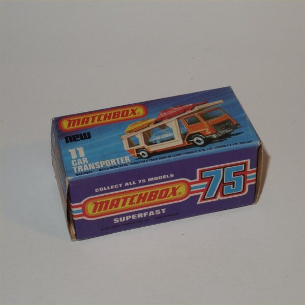 Matchbox Superfast 11 Bedford Car Transporter Mint Boxed