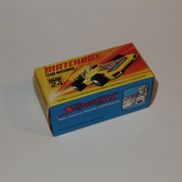 Matchbox Superfast 24 Team Matchbox F1 Racing Car Mint Boxed