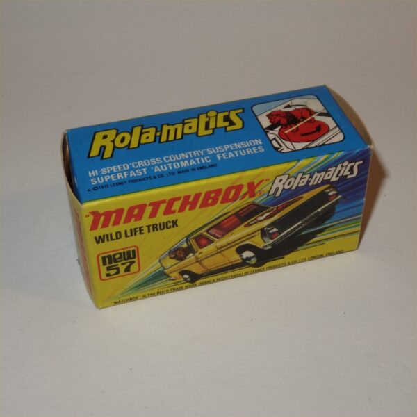 Matchbox Superfast 57 Ford Wild Life Truck Mint Boxed