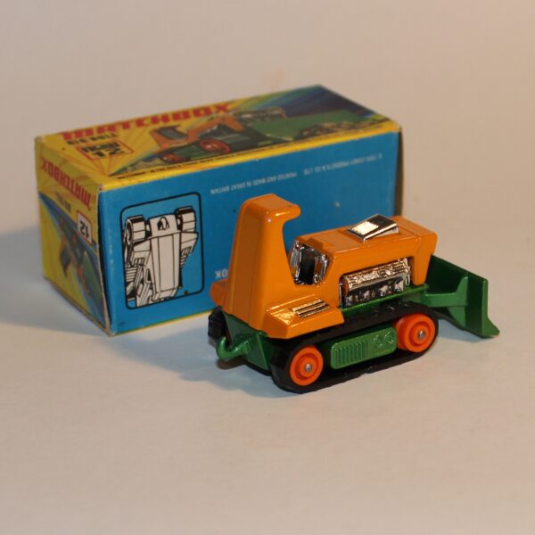 Matchbox Superfast 12f Big Bull Bulldozer Grader