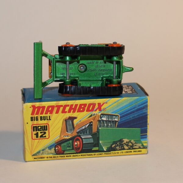 Matchbox Superfast 12f Big Bull Bulldozer Grader