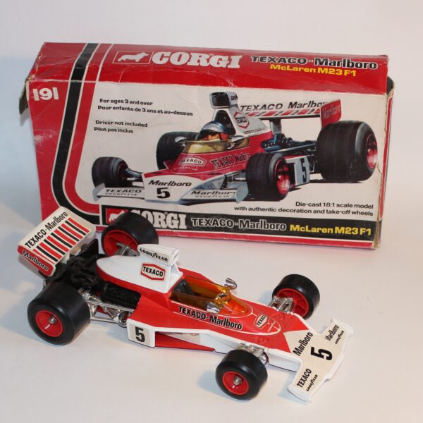 Corgi Toys 191 McLaren 1:18 Scale F1 Racing Car