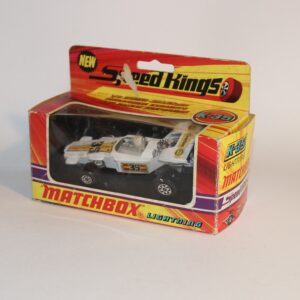 Matchbox Speed Kings K-35 Lightning F1 Racing Car White