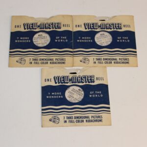 View-Master Sawyer 1953 Queens Coronation Reels Set 405 406 407