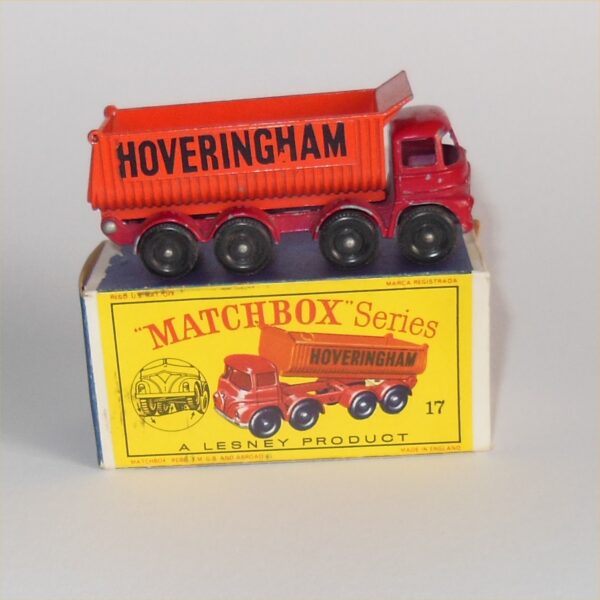 Matchbox Lesney 17d Foden Hoveringham Tipper Boxed