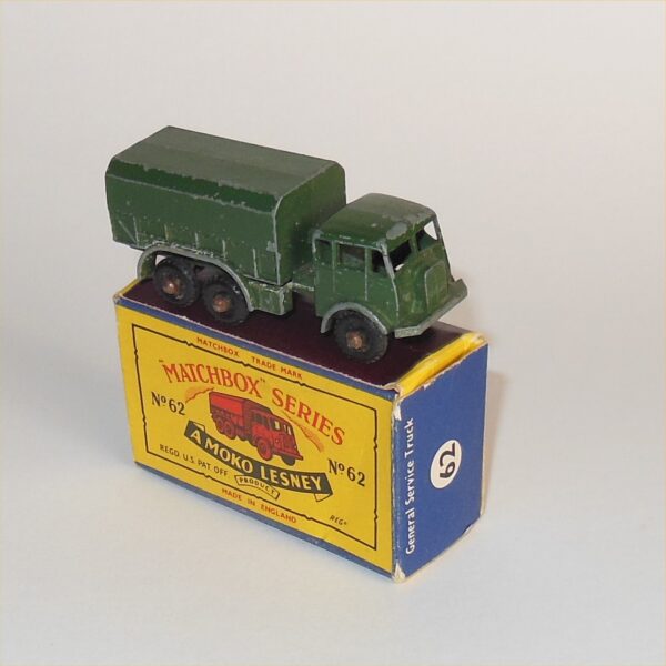 Matchbox Lesney 62a General Service Truck Boxed