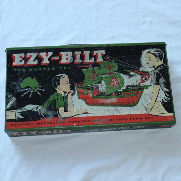 Ezy-Bilt Australian Meccano Set 6 Tin Box