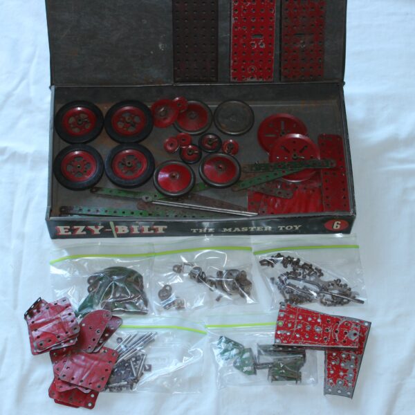 Ezy-Bilt Australian Meccano Set 6 Tin Box