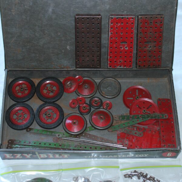 Ezy-Bilt Australian Meccano Set 6 Tin Box