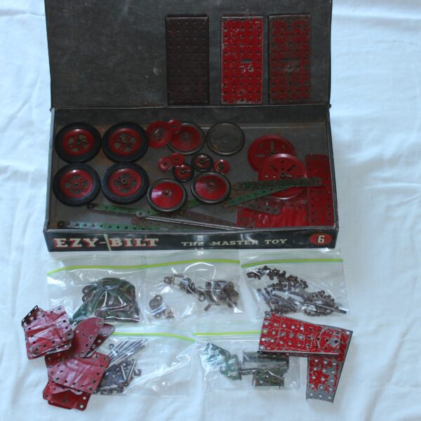 Ezy-Bilt Australian Meccano Set 6 Tin Box