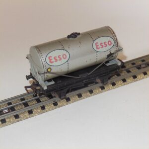 Hornby Dublo 32081 Tanker Esso Petrol Tank Wagon D1 OO Scale