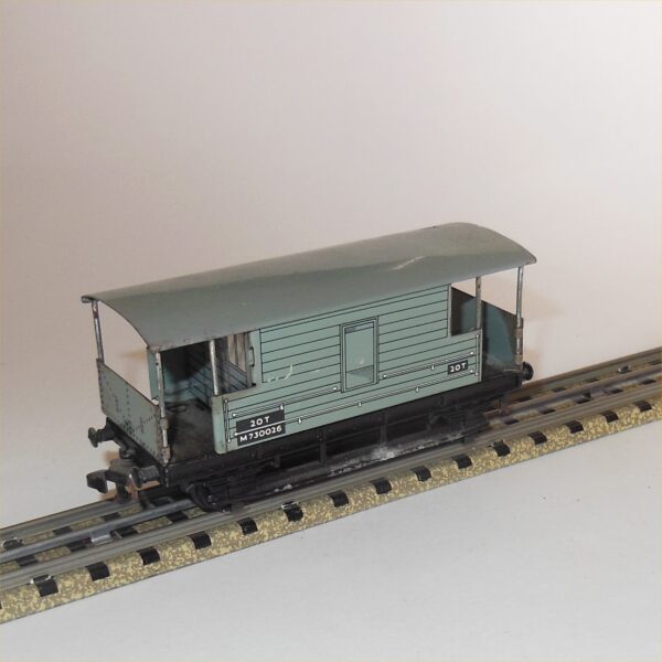 Hornby Dublo 32045 Goods Brake Van 20T Grey BR LMR OO Scale