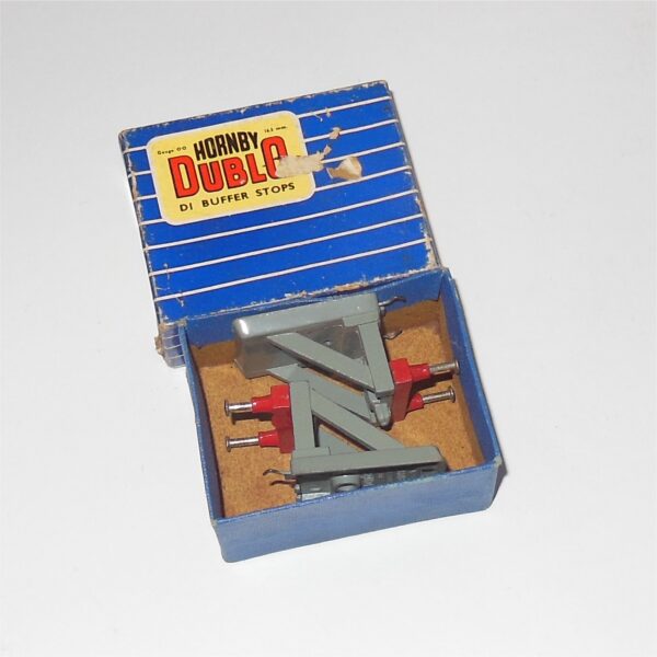 Hornby Dublo 3250 D1 Buffer Stops 3-Rail Pair in Original Box OO Scale