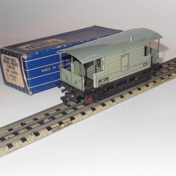 Hornby Dublo 32045 3-Rail Goods Brake Van BR LMR OO Scale in Original Box