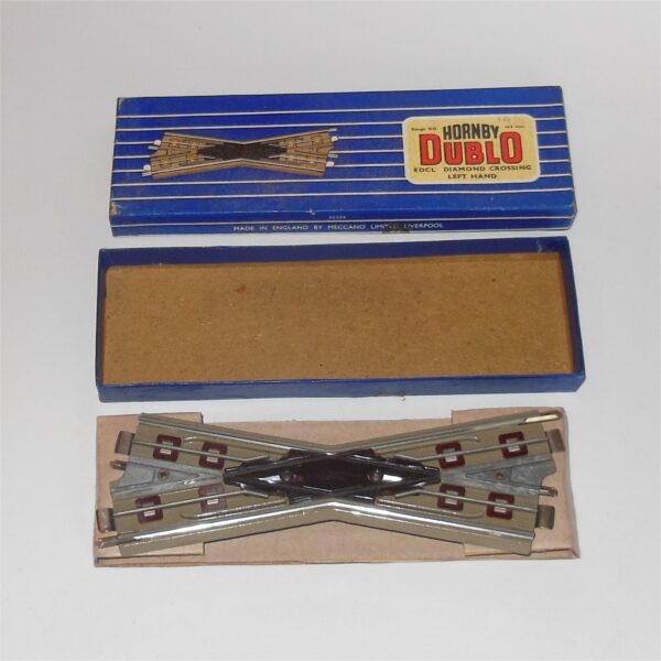 Hornby Dublo 3735 EDCL Diamond Crossing Left Hand 3-Rail Meccano