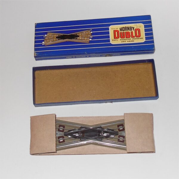 Hornby Dublo 3735 EDCL Diamond Crossing Left Hand 3-Rail Meccano