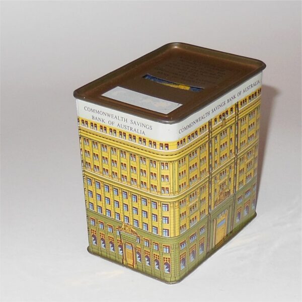 Commonwealth Bank Australia Money Box Savings Tin