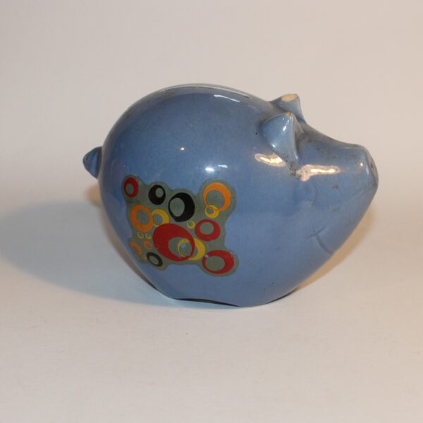 Money Box Bank Pig CBA Commonwealth China Clay