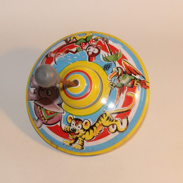 Ace Tin Spinning Top Lithograph Australia