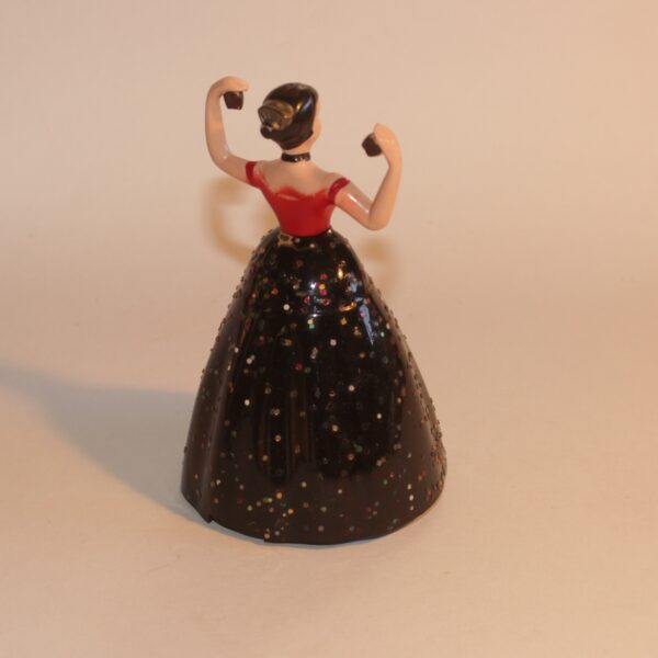 Wells Brimtoy Spanish Flamenco Dancer Clockwork Doll