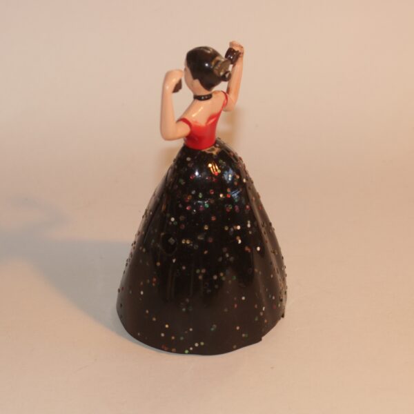 Wells Brimtoy Spanish Flamenco Dancer Clockwork Doll