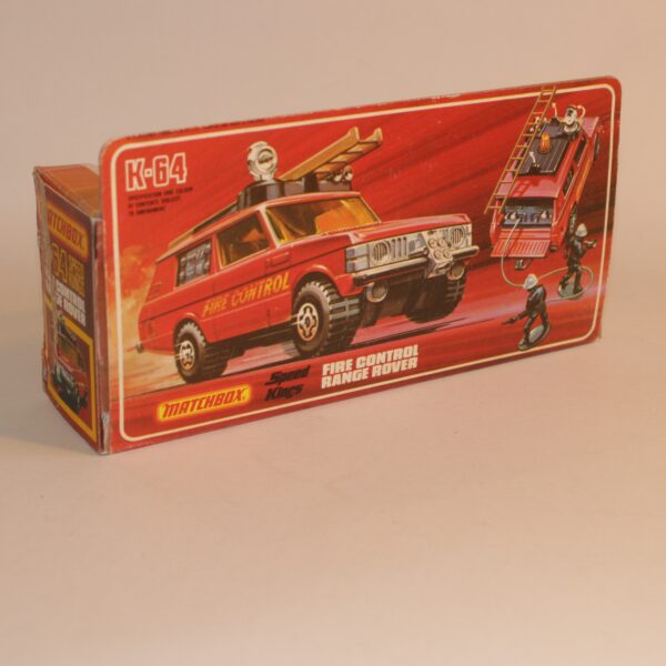 Matchbox SpeedKings K64 Range Rover Fire Control Boxed KingSize