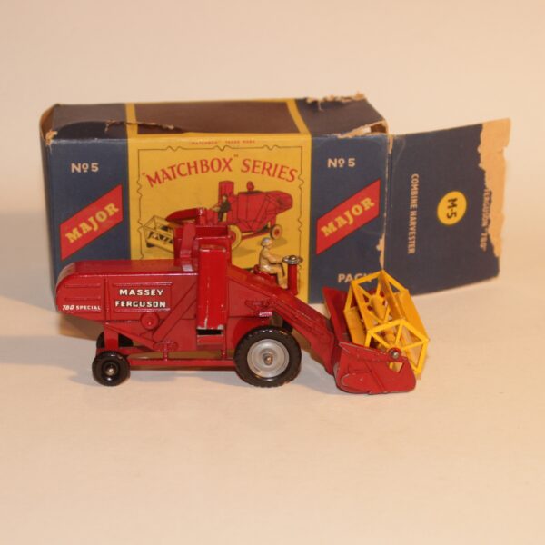 Matchbox Lesney Major Pack 5a Massey Ferguson 780 Harvester Boxed