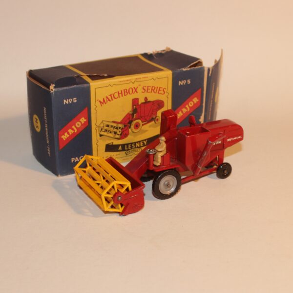 Matchbox Lesney Major Pack 5a Massey Ferguson 780 Harvester Boxed