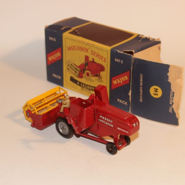 Matchbox Lesney Major Pack 5a Massey Ferguson 780 Harvester Boxed