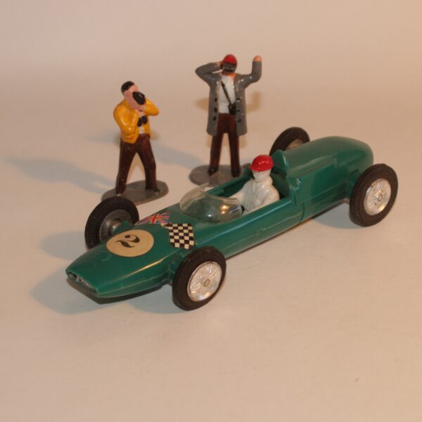 Lotus Grand Prix Racing Car & Figures Lucky Toys Hong Kong Plastic